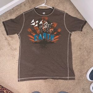 Brown surfer girl T-shirt